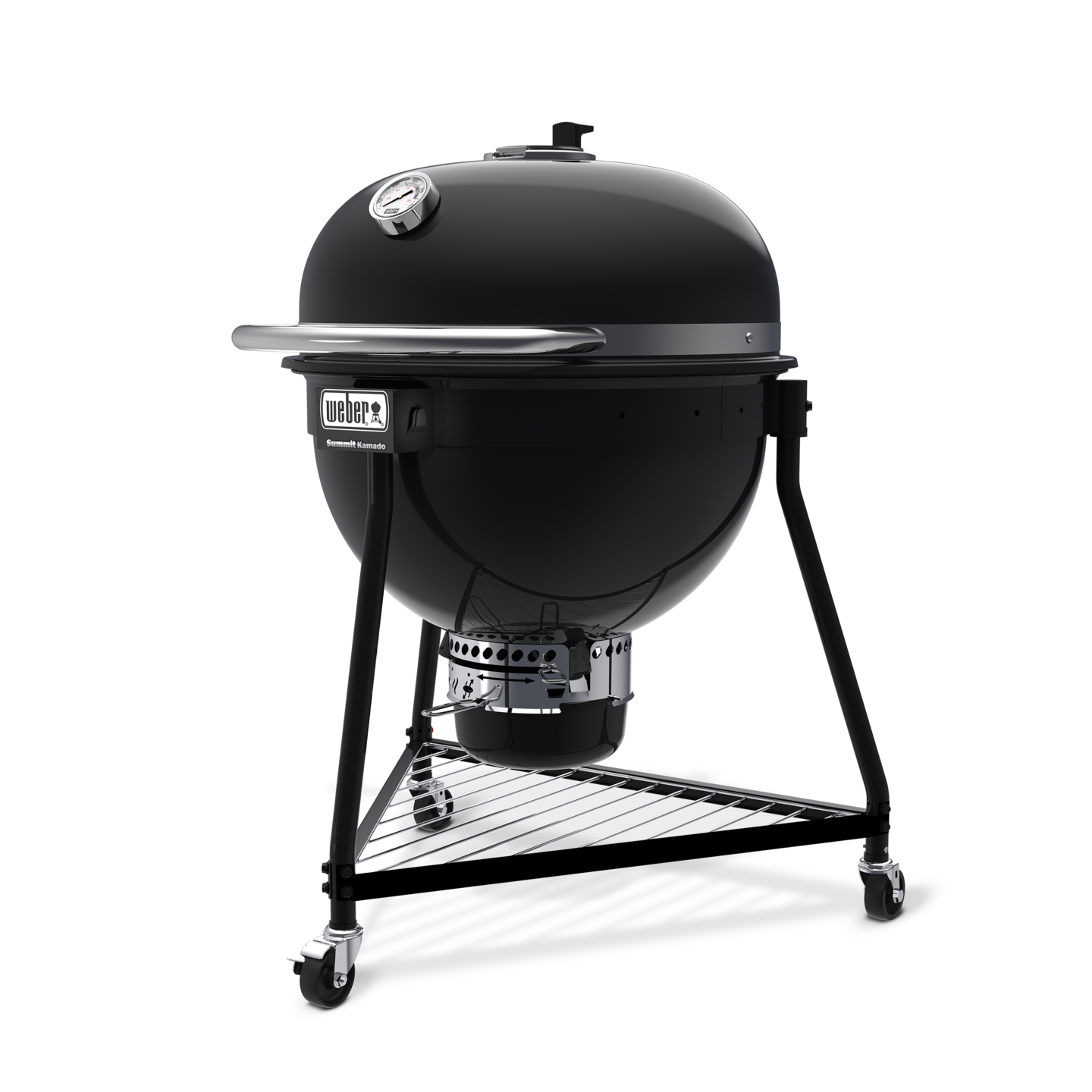 SUMMIT WEBER KAMADO E6, BLACK