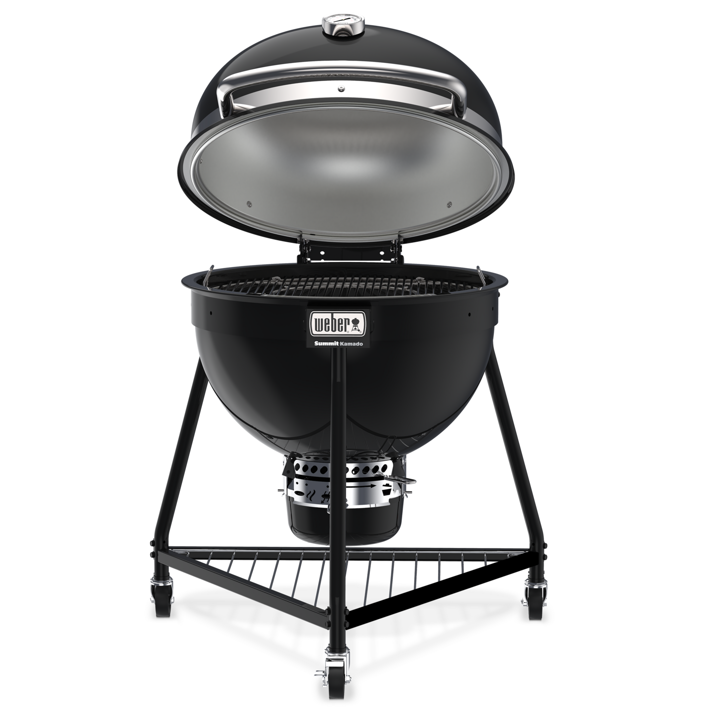 SUMMIT WEBER KAMADO E6, BLACK