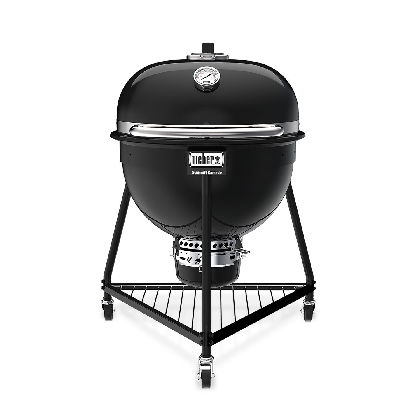 SUMMIT WEBER KAMADO E6, BLACK