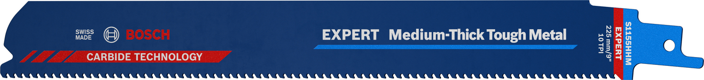 Puukkosahanterä Bosch EXPERT 'Medium-Thick Tough Metal' S 1155 HHM, 10 kpl