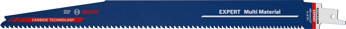 Puukkosahanterä Bosch EXPERT 'Multi Material' S 1256 XHM, 10 kpl