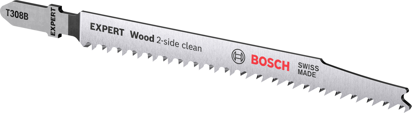 Pistosahanterä Bosch EXPERT 'Wood 2-side clean' T 308 B, 5 kpl