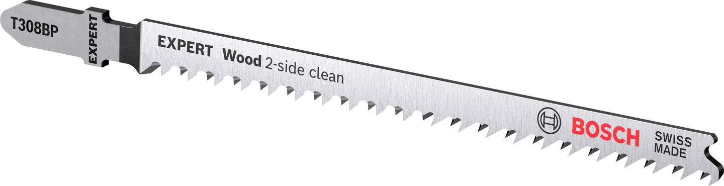 Pistosahanterä Bosch EXPERT 'Wood 2-side clean' T 308 BP, 5 kpl