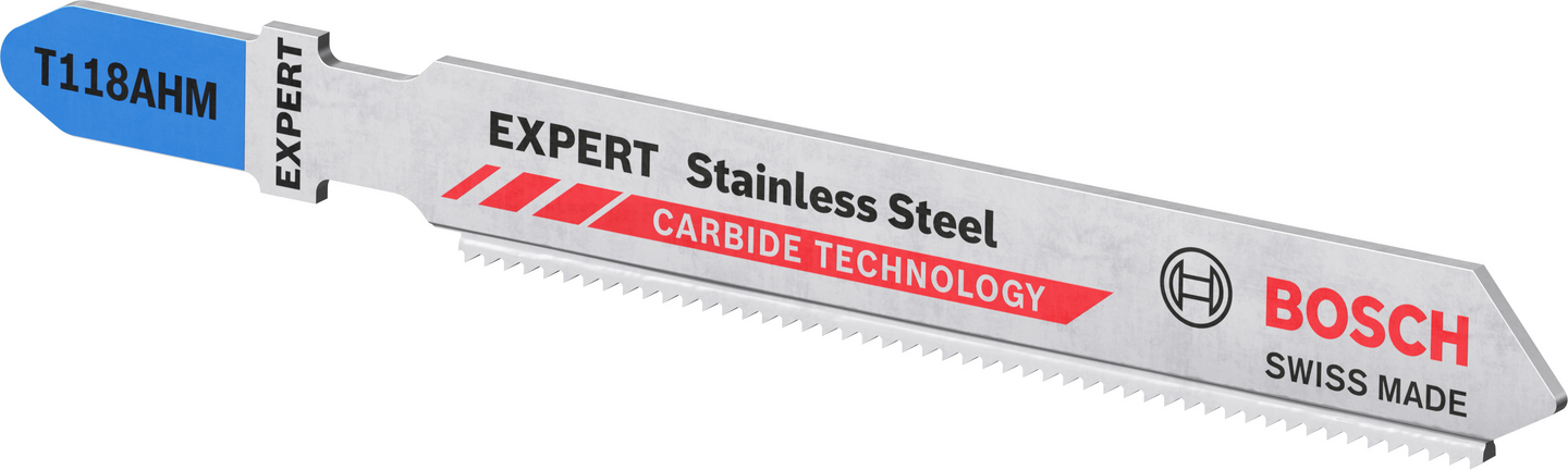 Pistosahanterä Bosch EXPERT 'Stainless Steel' T 118 AHM, 3 kpl