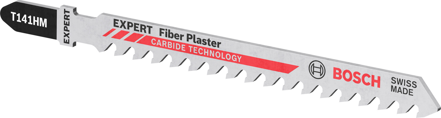 Pistosahanterä Bosch EXPERT 'Fiber Plaster' T 141 HM, 3 kpl