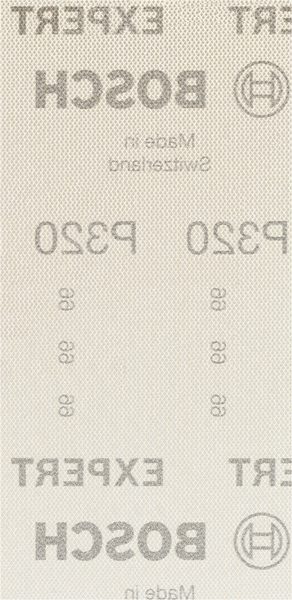 Hiomaverkko tasohiomakoneille Bosch EXPERT M480, 93 x 186 mm, G 320, 50 kpl