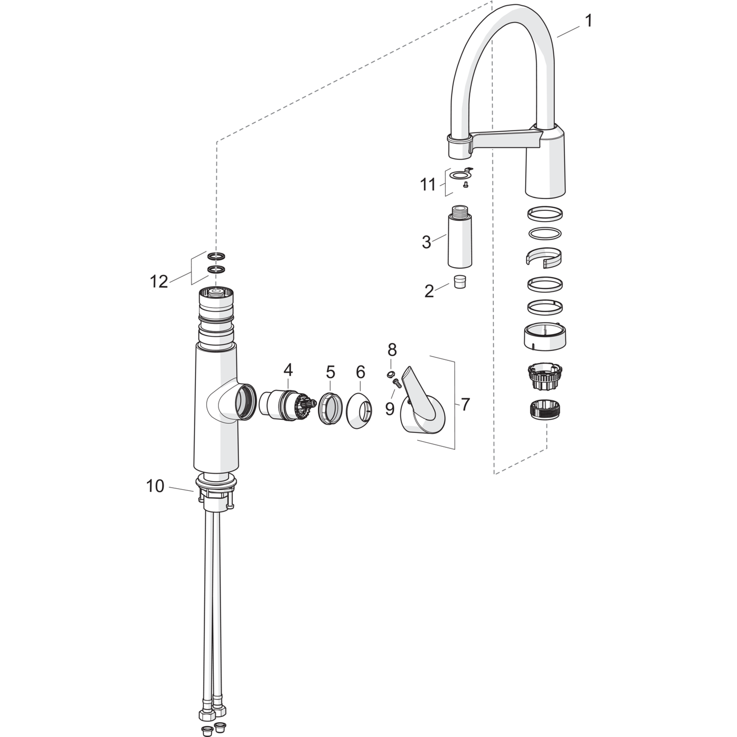 Keittiöhana Oras Optima 2738F