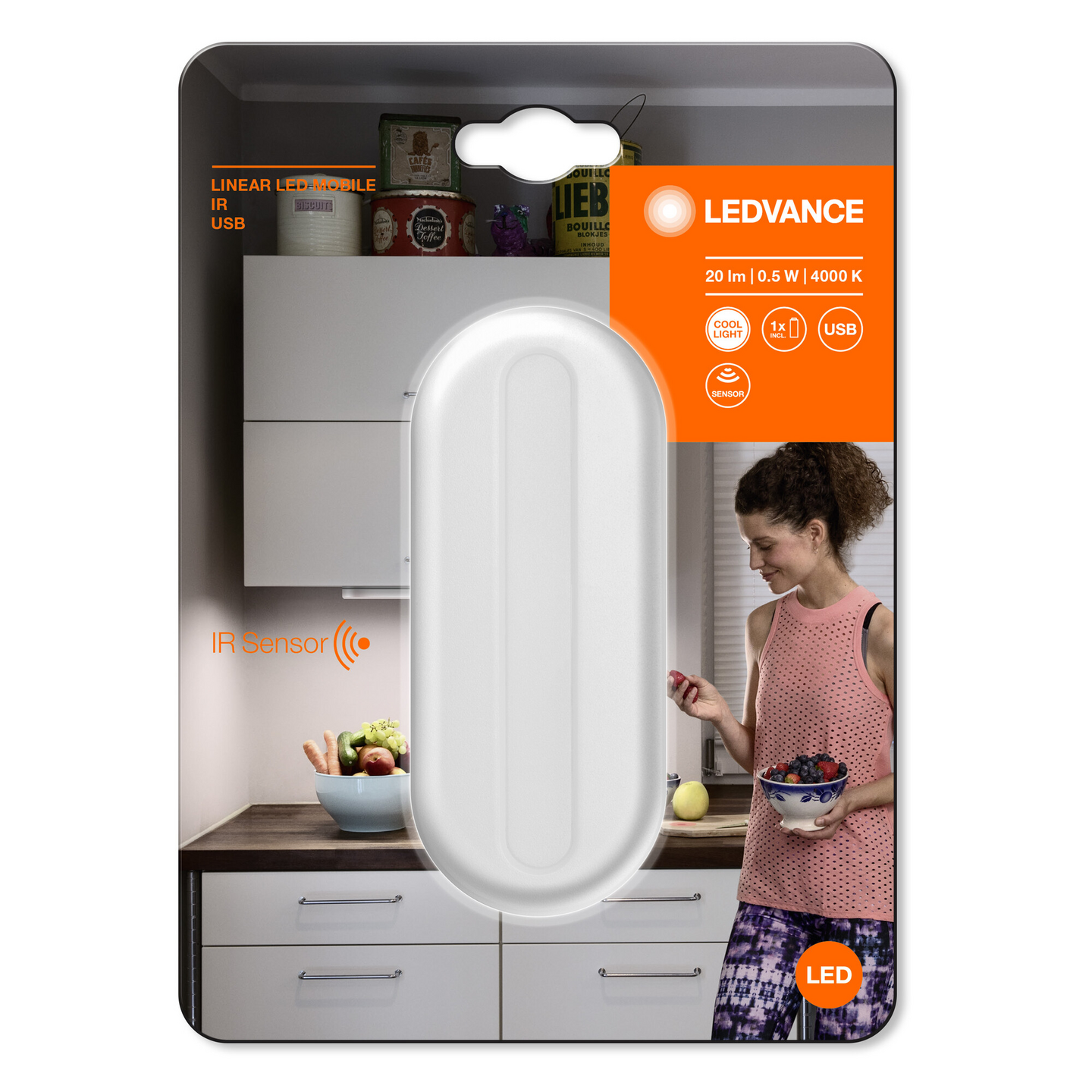 LINEAR ledvance LED MOBILE IR USB WHITE