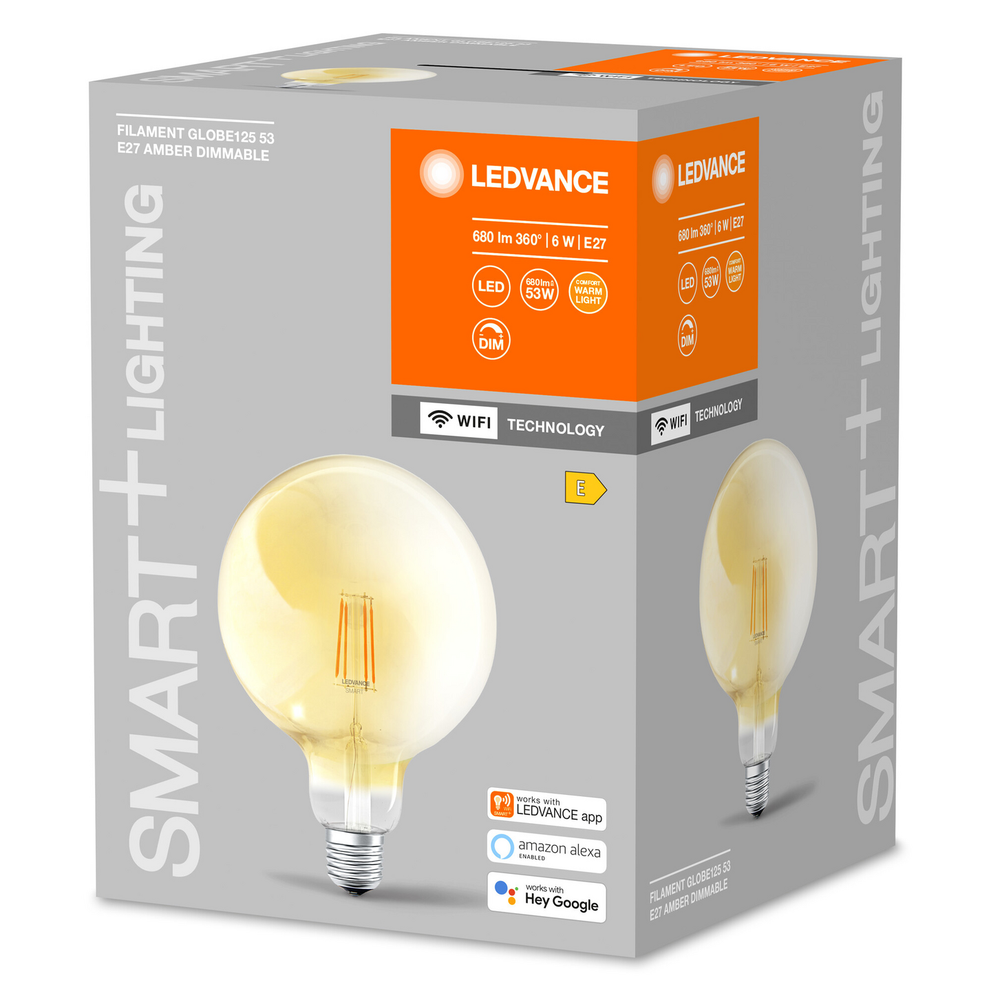 GLOBE LEDVANCE SMART DIM 53 6W/2400K E27 SMART PLUS