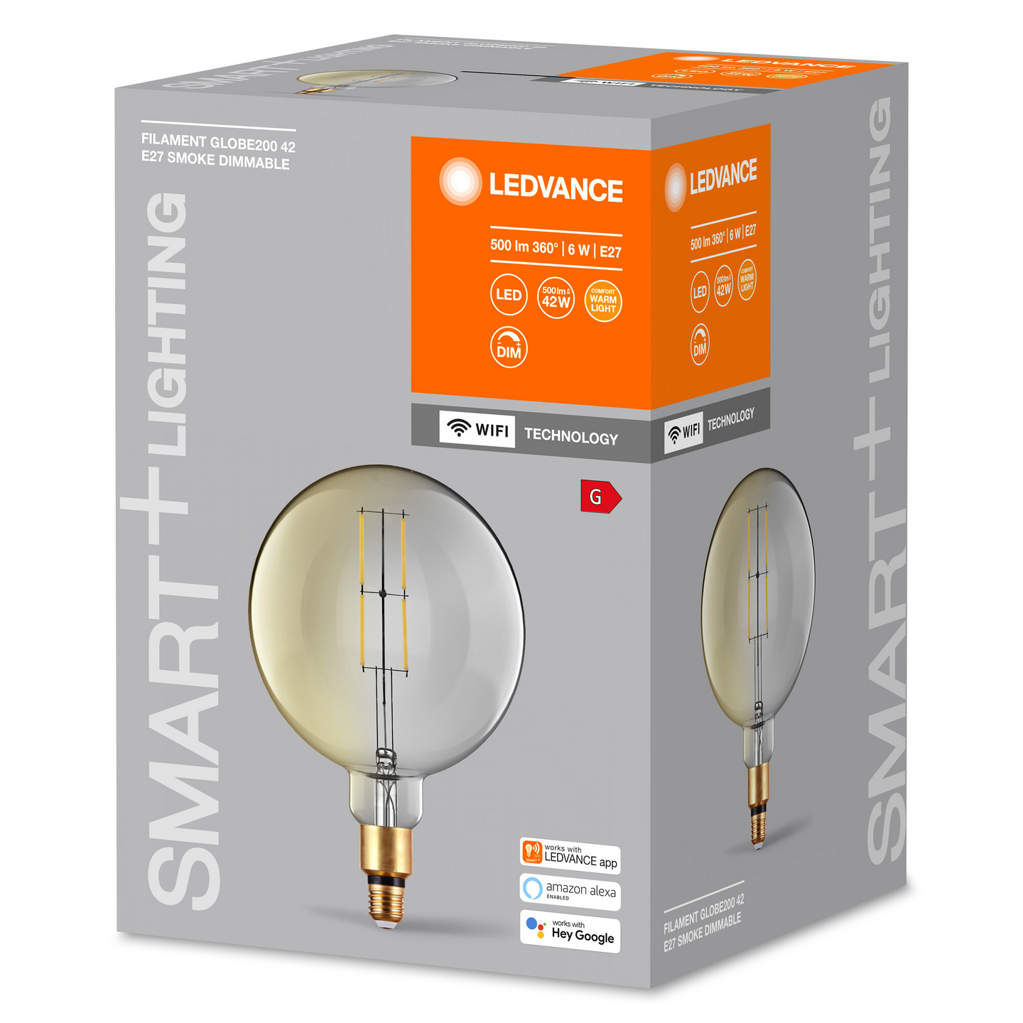 SMART+ LEDVANCE SMART FILAMENT GLOBE DIMMABLE