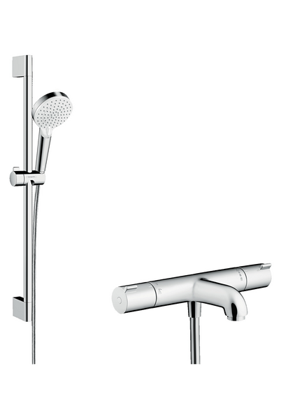 Combisetti Hansgrohe 26699400 Ecostat Vario EcoSmart amme/suihkutermostaatilla