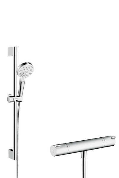 Combisetti Hansgrohe 26689400 Ecostat Vario EcoSmart suihkutermostaatilla