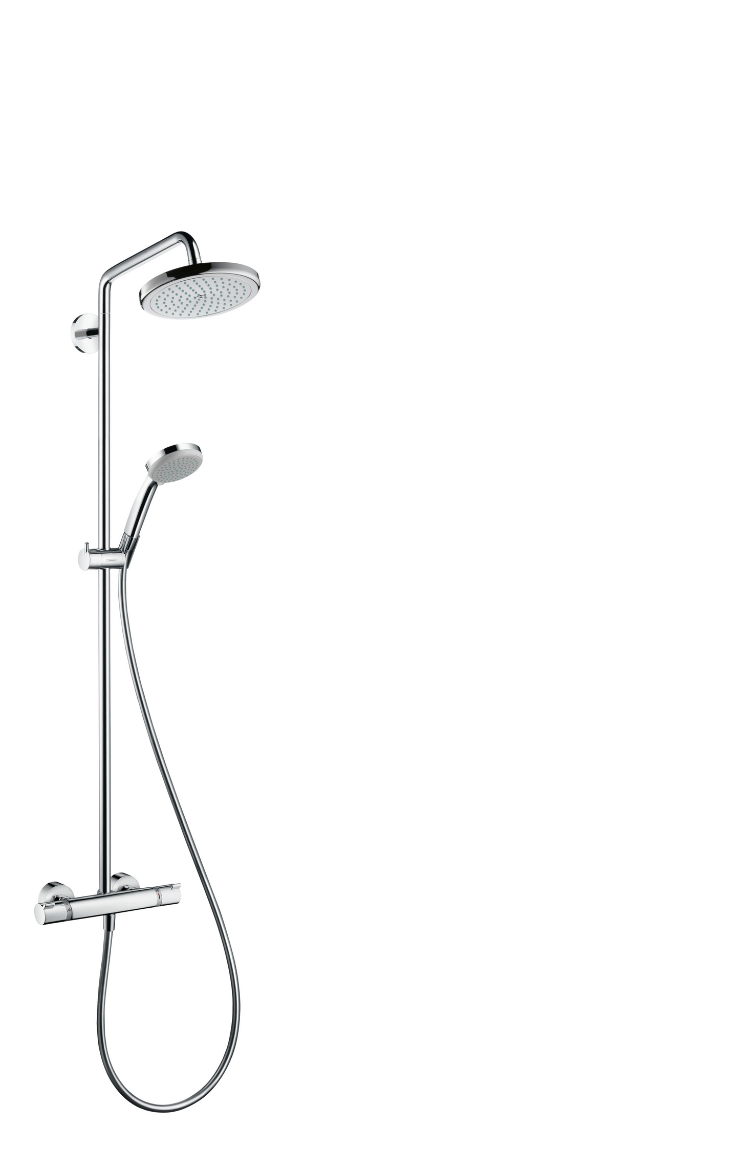 Sadesuihkuhana Hansgrohe 26559000 Croma Showerpipe 220 Air 1jet EcoSmart