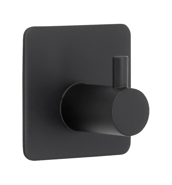 Tarrakoukku Cello Modena 1 koukku ruostumaton teräs musta