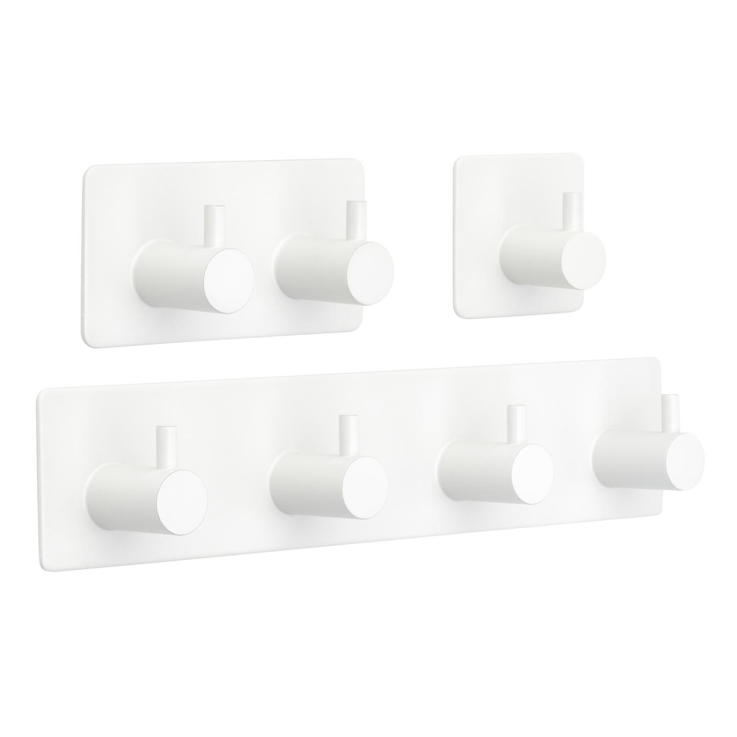 Tarrakoukku Cello Modena 1 koukku ruostumaton teräs valkoinen