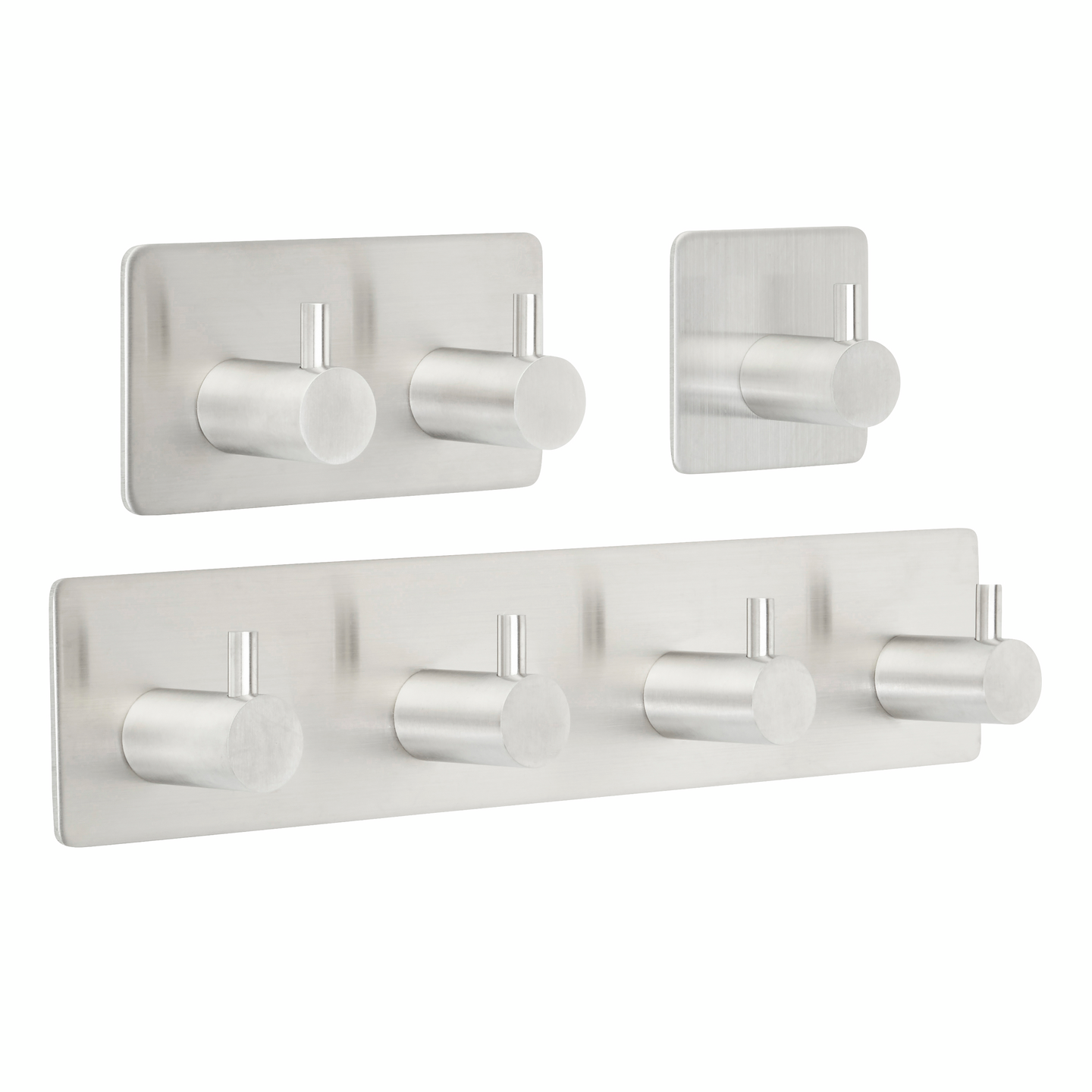 Tarrakoukku Cello Modena 2 koukkua ruostumaton teräs harjattu