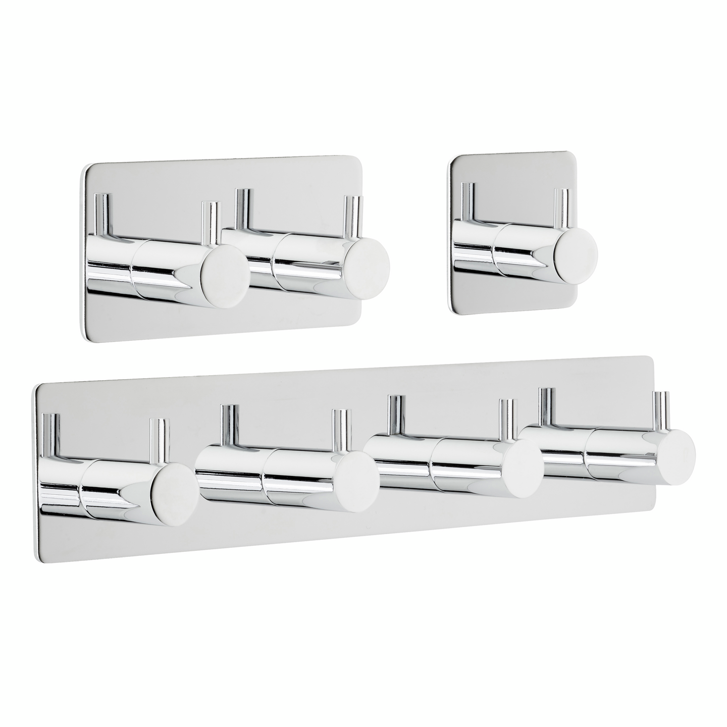 Tarrakoukku Cello Modena 2 koukkua ruostumaton teräs kromi