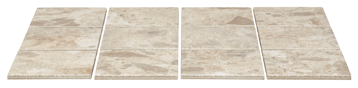 Lattialaatta Caràcter 10x10 Mix beige 0,96m²