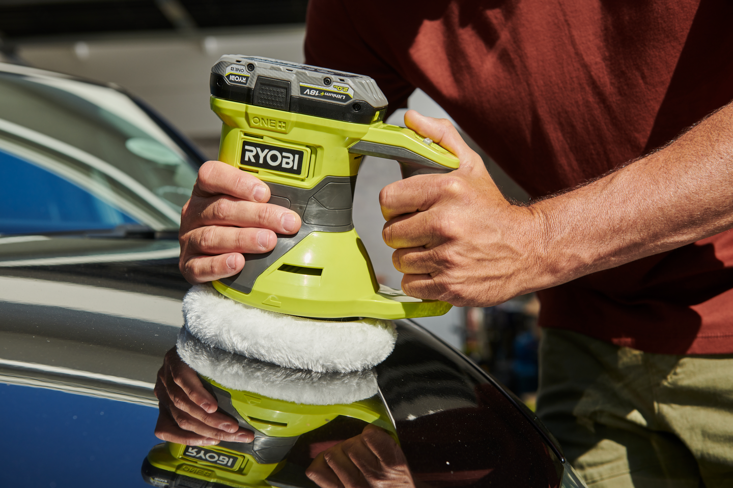 Kiillotuskone Ryobi RBP18150-0 18V ONE+ runko