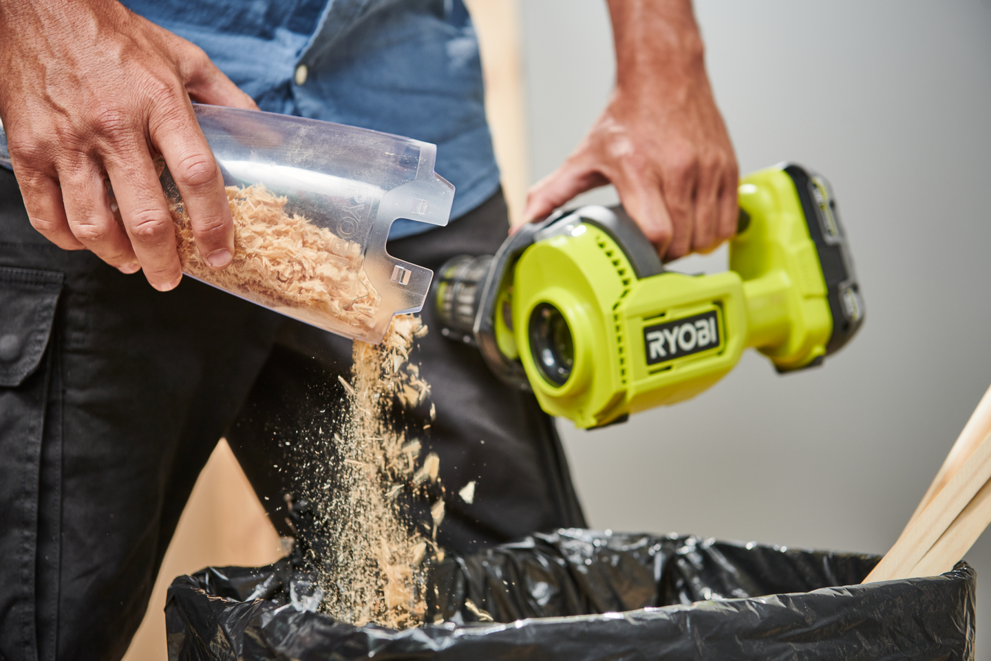 Akkuimuri Ryobi RHV18-0 18V ONE+ runko