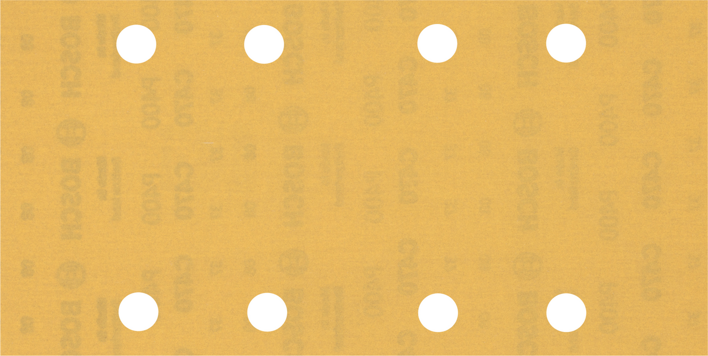 Hiomapaperi tasohiomakoneille Bosch 8-reikää EXPERT C470, 93x186mm G400, 50kpl