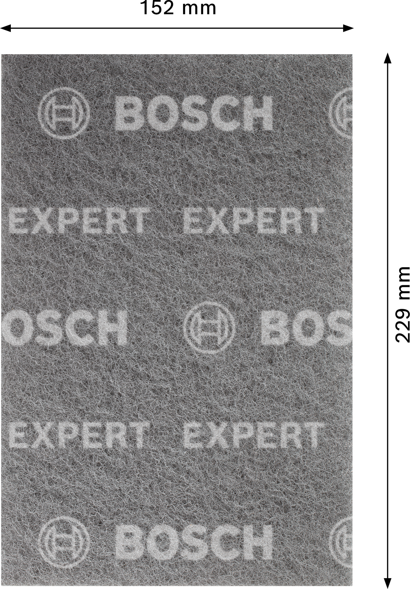 Karhunkielityyny Bosch Expert N880 152x229mm ultrahieno S