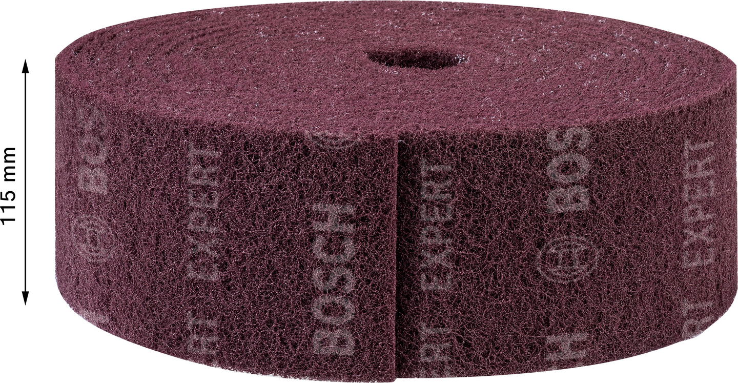 Karhunkielirulla käsinhiontaan Bosch EXPERT N880, 115 mm x 10 m, keskikarkea A