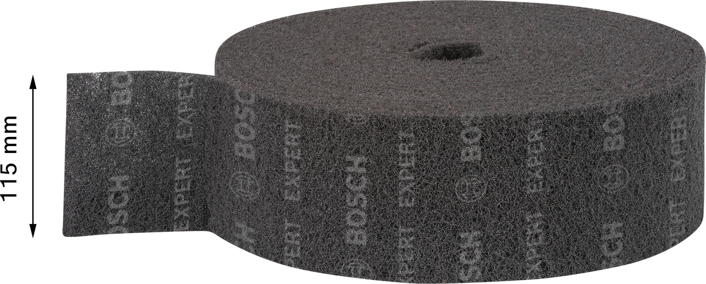 Karhunkielirulla käsinhiontaan Bosch EXPERT N880, 115 mm x 10 m, keskikarkea S