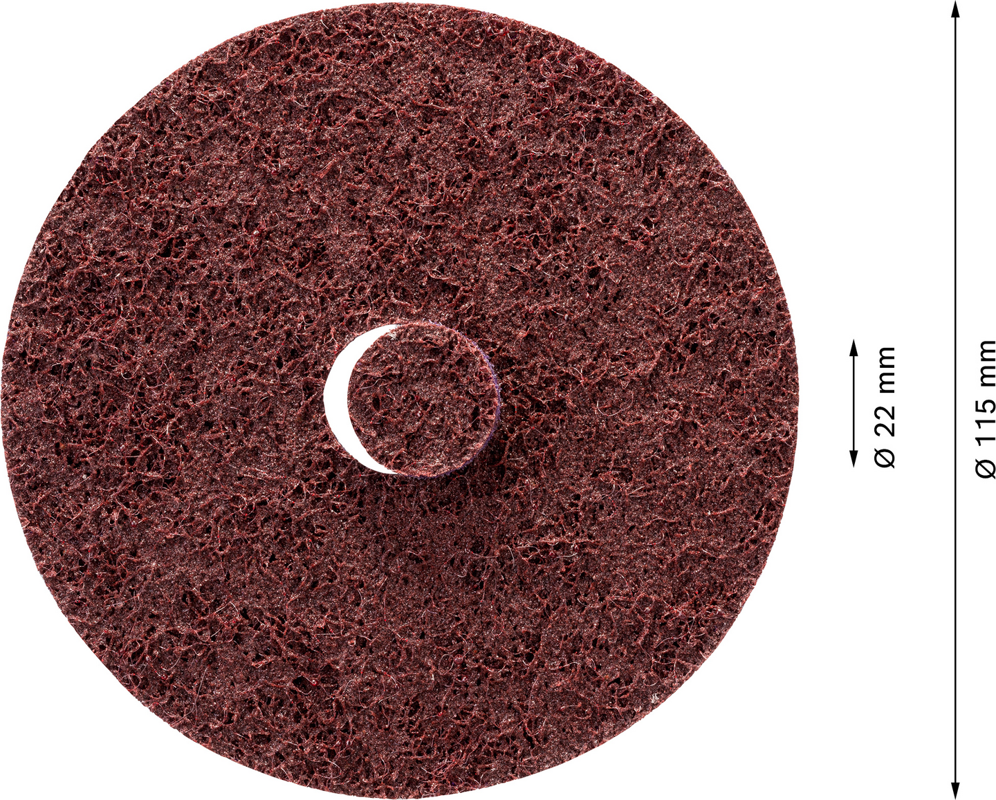 Laikka kulmahiomak. Bosch EXPERT N477 SCM, 115 x 22 mm, keskikarkea, 25 kpl