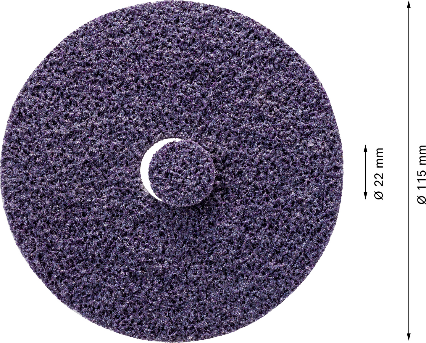 Laikka kulmahiomak. Bosch EXPERT N477 SCM, 115 x 22 mm, erittäin karkea, 25 kpl