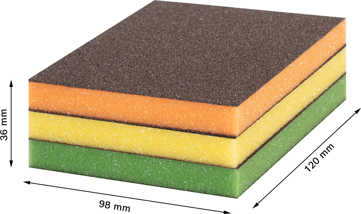 Hiomasieni Bosch EXPERT S473 Stan, 98x120x13 mm, k.karkea, hieno, e. hieno, 3kpl