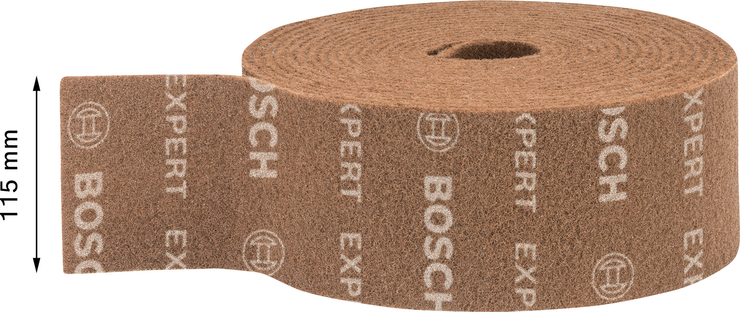 Karhunkielirulla käsinhiontaan Bosch EXPERT N880, 115 mm x 10 m, karkea A