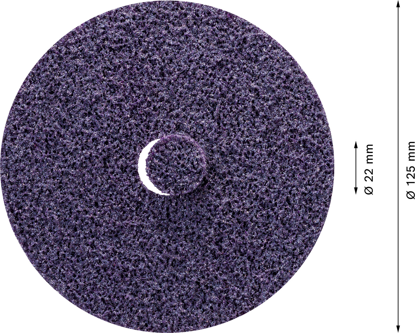 Laikka kulmahiomak. Bosch EXPERT N477 SCM, 125 x 22 mm, erittäin karkea, 25 kpl