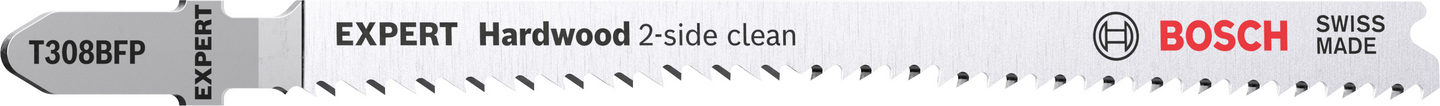Pistosahanterä Bosch EXPERT 'Hardwood 2-side clean' T 308 BFP, 25 kpl