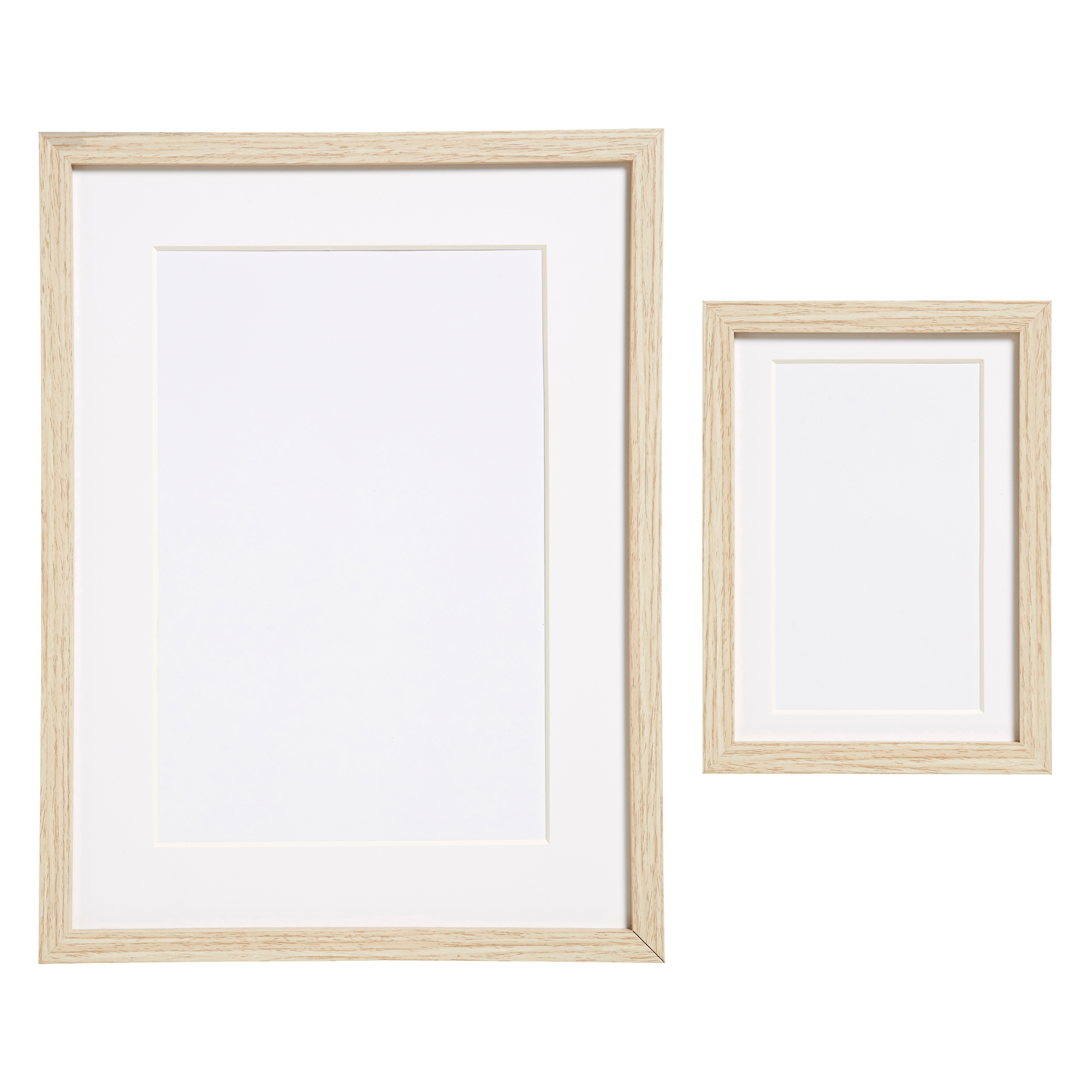 Kehys ja kehyskartonki Cello 17x23cm puuta