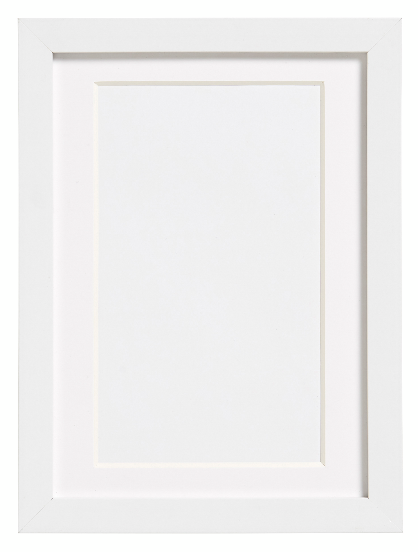 Kehys ja kehyskartonki Cello 17x23cm valkoinen