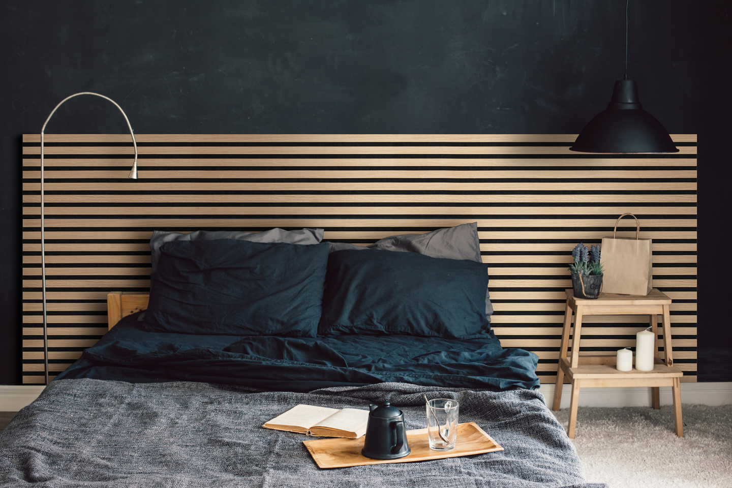 Akustiikkarimapaneeli 265x30x2 tammi