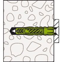 Yleistulppa Fischer Green UX 12x70 18kpl