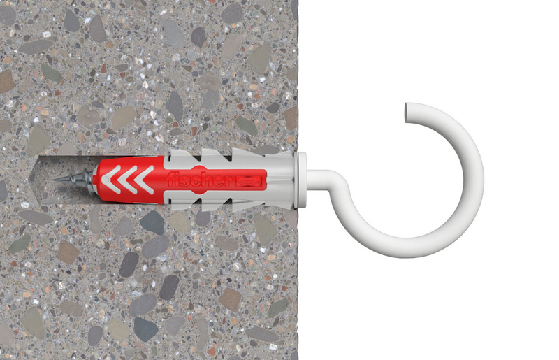 Nailontulppa Fischer Duopower 6x30mm RHNK avokoukku 6kpl