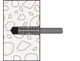 Kierretulppa Fischer Rodforce FGD12 M8 50kpl