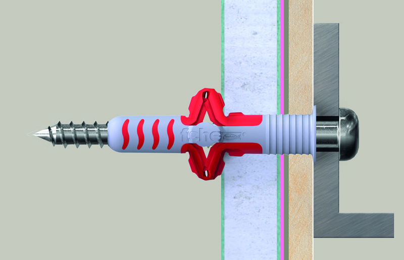 Yleistulppa Fischer Duoseal S 8x48 + A2 ruuvit 25kpl