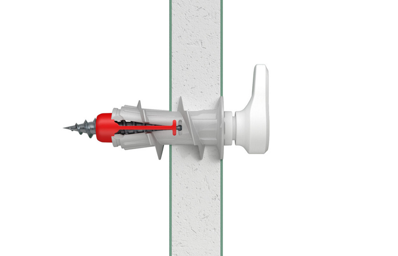 Ruuvikoukku Fischer Duoblade Easyhook l-kulma 6kpl