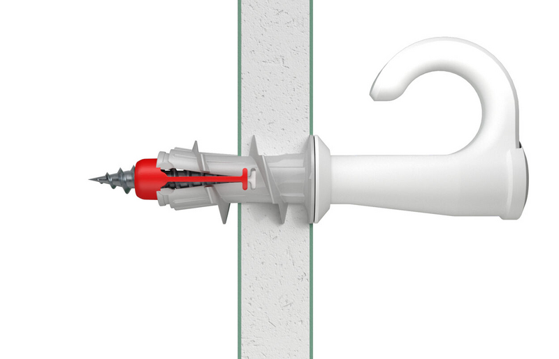 Ruuvikoukku Fischer Duoblade Easyhook avo 6kpl