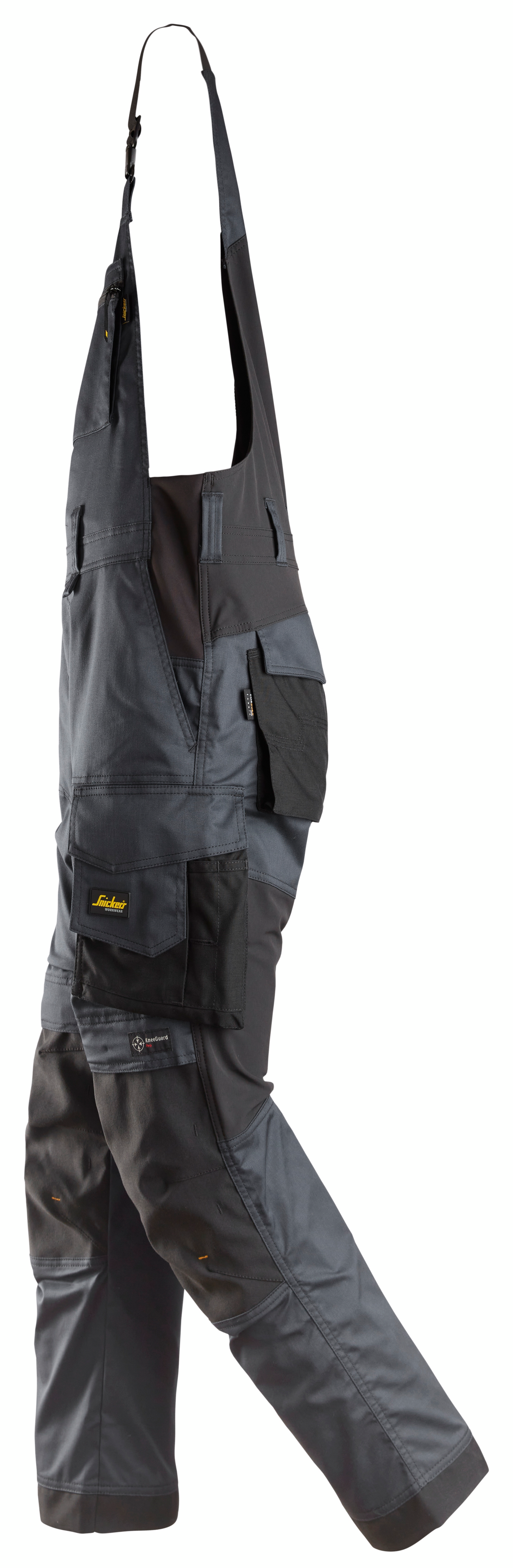 Avohaalari Snickers AllroundWork 6051-5804 Stretch teräksenharmaa/musta