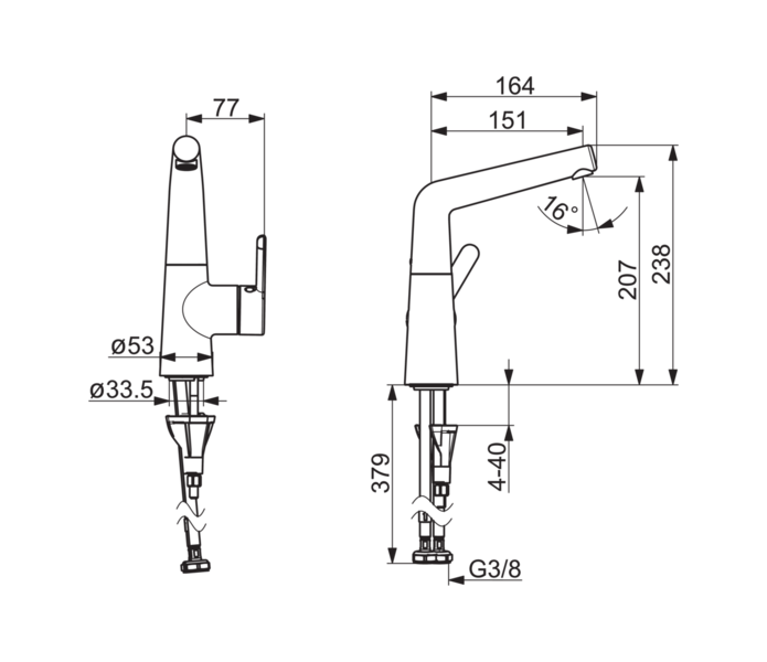 Pesuallashana Oras Inspera 3006F