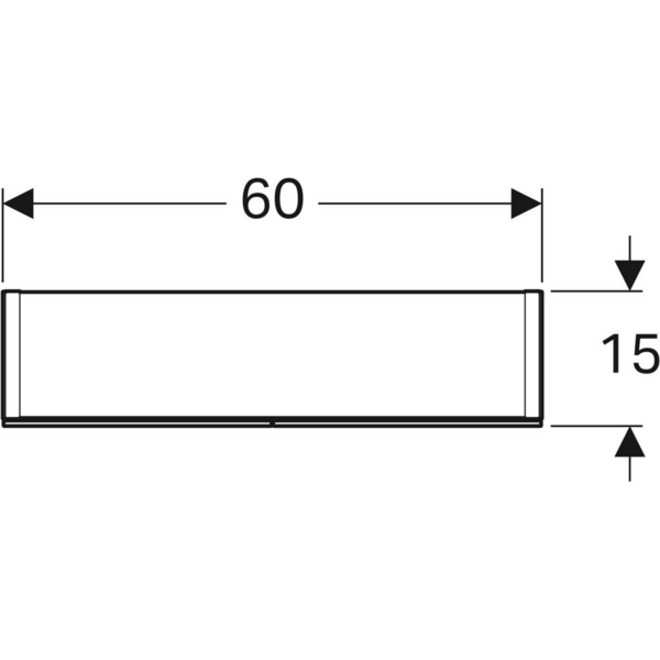 Peilikaappi IDO Reflect L60 K70 S18cm valot pistorasia