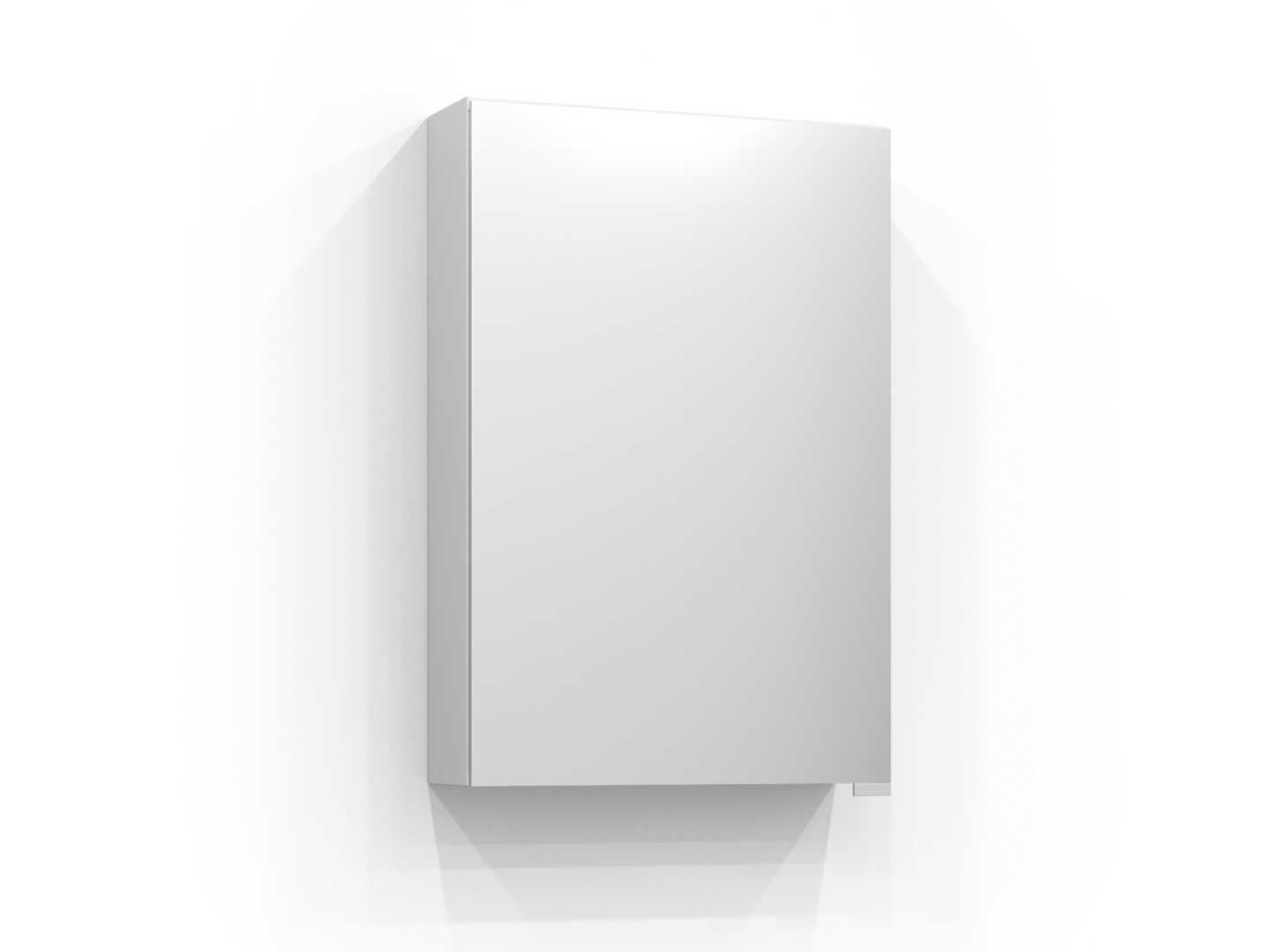 Peilikaappi Svedbergs Intro 45x13,5x67cm 295045 valkoinen metallia