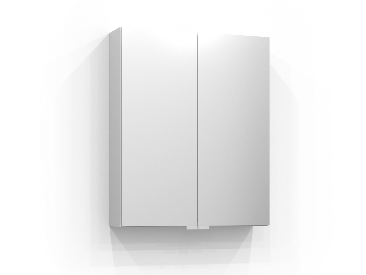 Peilikaappi Svedbergs Intro 55x15x70cm 295055 valkoinen metallia