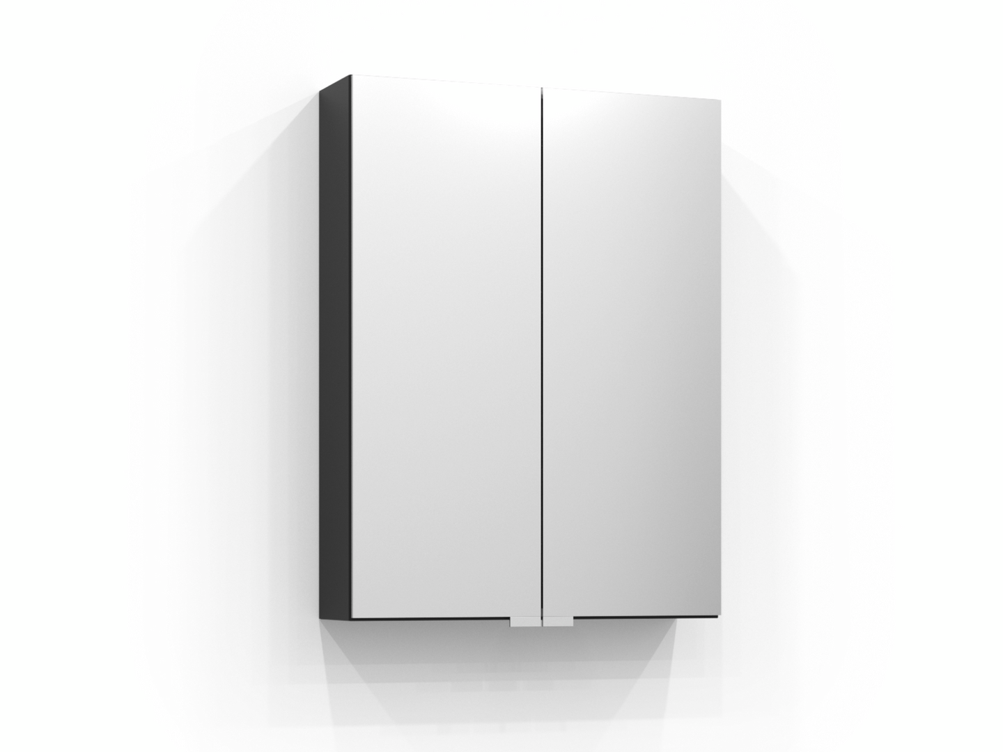 Peilikaappi Svedbergs Intro 50x15x70cm 295250 grafiitinharmaa metallia