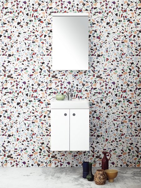 SPEGELSKÅP SVEDBERGS INTRO DOVRE GRAFIT GRÅ LED EL 2HYLL 45X15X70CM